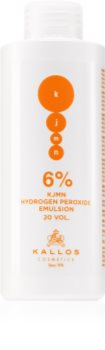 Kallos KJMN 6% Hydrogen Peroxide Emulsion 20 vol. Kremowy utleniacz 6%.
