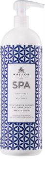 Kallos Spa Creme-Gel für Bad und Dusche mit feuchtigkeitsspendender Wirkung