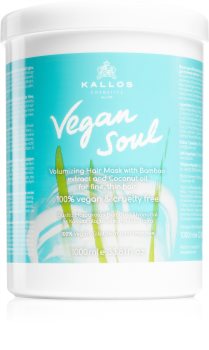 Kallos Vegan Soul maseczka odżywcza do zwiększenia objętości włosów
