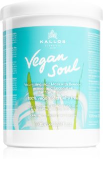 Kallos Vegan Soul Maske mit ernährender Wirkung für mehr Haarvolumen
