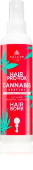 Kallos Hair Pro-Tox Cannabis ausspülfreier Conditioner im Spray mit Hanföl