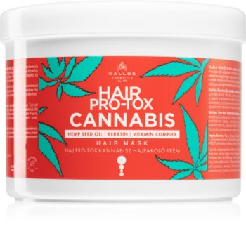 Kallos Hair Pro-Tox Cannabis регенерираща маска за коса с конопено масло