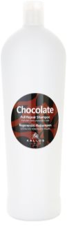 Kallos Chocolate regeneračný šampón pre suché a poškodené vlasy
