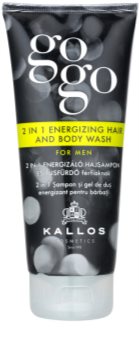 Kallos Gogo gel douche booster d’énergie   corps et cheveux