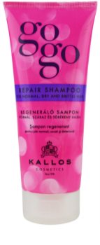 Kallos Gogo erneuerndes Shampoo für trockenes und zerbrechliches Haar
