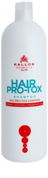 Kallos KJMN champú con queratina para cabello seco y dañado