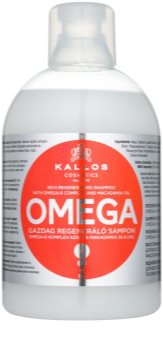 Kallos KJMN regeneračný šampón s omega-6 komplexom a makadamia olejom