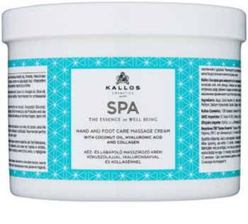 Kallos Spa crema pentru masaj pentru maini si picioare