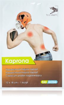 KAPRONA Capsaicin patch warming pansement chauffant