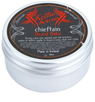 Keltic Krew Chieftain bálsamo de menta y canela para la barba