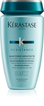 Kérastase Résistance Bain Force Architecte champô para reforçar o cabelo ligeiramente danificado e enfraquecido