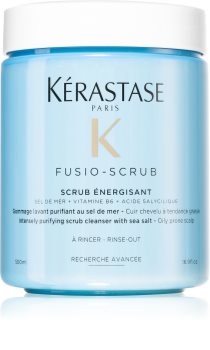 Kérastase Fusio Scrub Énergisant čisticí peeling pro mastnou pokožku hlavy