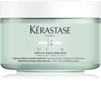 Kérastase Specifique Argile Équilibrante maschera detergente minerale all'argilla per cuoi capelluti e radici dei capelli