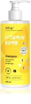 Kilig Vitamin Bomb shampoo rinforzante per capelli deboli