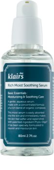 Klairs Rich Moist Soothing Serum zklidňující pleťové sérum s hydratačním účinkem