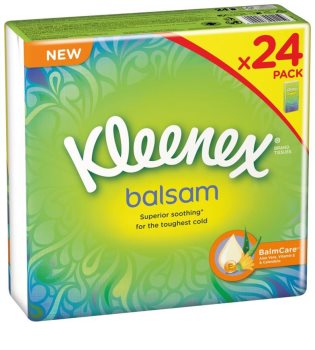 Kleenex Balsam хартиени кърпички