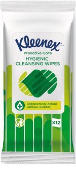 Kleenex Antibacterial Wet Wipes nedves törlőkendők alkoholmentes