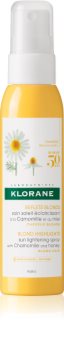 Klorane Camomille soin sans rinçage sublimateur et illuminateur des cheveux blonds