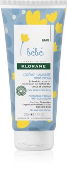 Klorane Bébé Calendula crema detergente per pelli secche e molto secche