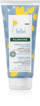 Klorane Bebe Calendula Creme De Limpeza Para Pele Seca A Muito Seca Notino Pt