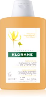 Klorane Ylang-Ylang champô intensamente nutritivo para cabelo danificado pelo sol
