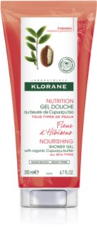 Klorane Cupuaçu Fleur d'Hibiscus hranjivi gel za tuširanje