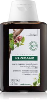 Klorane Chinin a BIO Protěž Alpská подсилващ шампоан против косопад