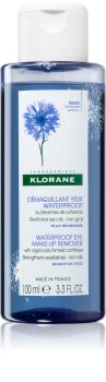 Klorane Cornflower продукт за почистване на водоустойчив грим от очи за чувствителна кожа на лицето