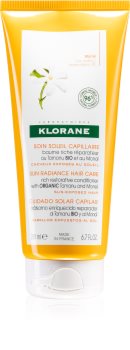 Klorane Monoï & Tamanu après-shampoing nourrissant pour cheveux exposés au soleil