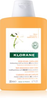 Klorane Monoï & Tamanu подхранващ шампоан за изтощена от слънце коса