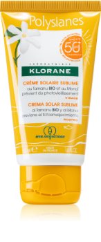 Klorane Monoï & Tamanu crema protettiva viso SPF 50+