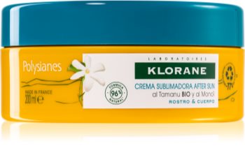Klorane Monoï & Tamanu krém po opalování pro výživu a hydrataci