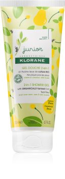 Klorane Junior Douchegel en Shampoo 2in1 voor Kinderen