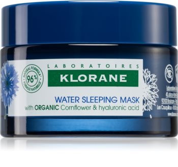 Klorane Cornflower Organic Maske für die Nacht mit Hyaluronsäure