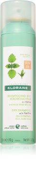 Klorane Nettle șampon uscat pentru păr gras și închis la culoare