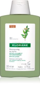 Klorane Myrta šampon proti mastným lupům