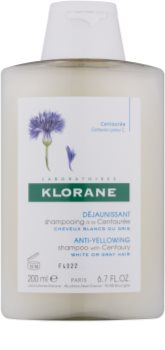 Klorane Centaurée champô para cabelo loiro e grisalho