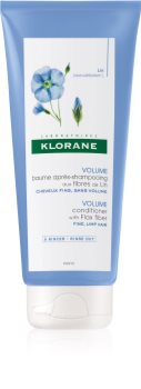 Klorane Flax Fiber балсам за тънка коса без обем