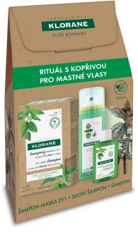 Klorane Ortie coffret cadeau (pour cheveux gras)