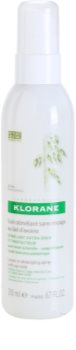 Klorane Oat Milk spray sem enxaguar para fácil penteado de cabelo