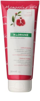 Klorane Pomegranate champú protector de color para el cabello teñido y muy dañado