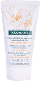 Klorane Hygiene et Soins du Corps crema depilatoria calmante para el rostro y zonas sensibles