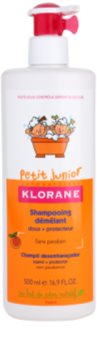 Klorane Junior detský šampón s vôňou broskyne