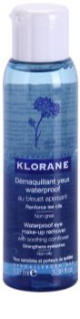 Klorane Cornflower removedor de maquilhagem de olhos com dois componentes para o fortalecimento das pestanas