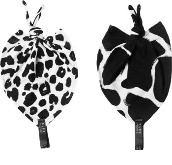 KLRK Home Wild B&W Leopard&Giraffe cobertor fofinho com nó