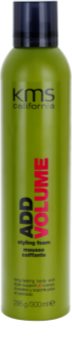 KMS California Add Volume mousse para volume e brilho