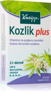 Kneipp Kozlík Plus dopllněk stravy pro podporu normální funkce nervového systému