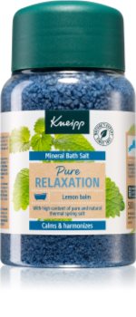 Kneipp Pure Relaxation Lemon Balm Bath Salts With Minerals