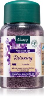 Kneipp Relaxing Lavender Kylpysuolat Mineraalien Kanssa