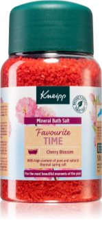 Kneipp Favourite Time Cherry Blossom sůl do koupele s minerály
